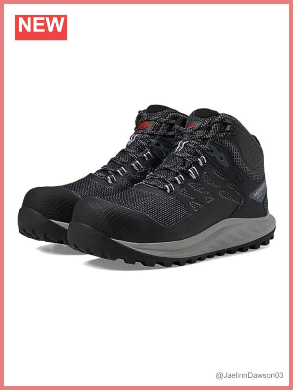 Women's Merrell Antora 3 Mid Waterproof Carbon Fiber Hiking Boots